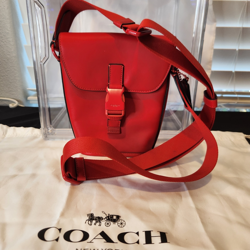 Coach Red Crossbody Bag